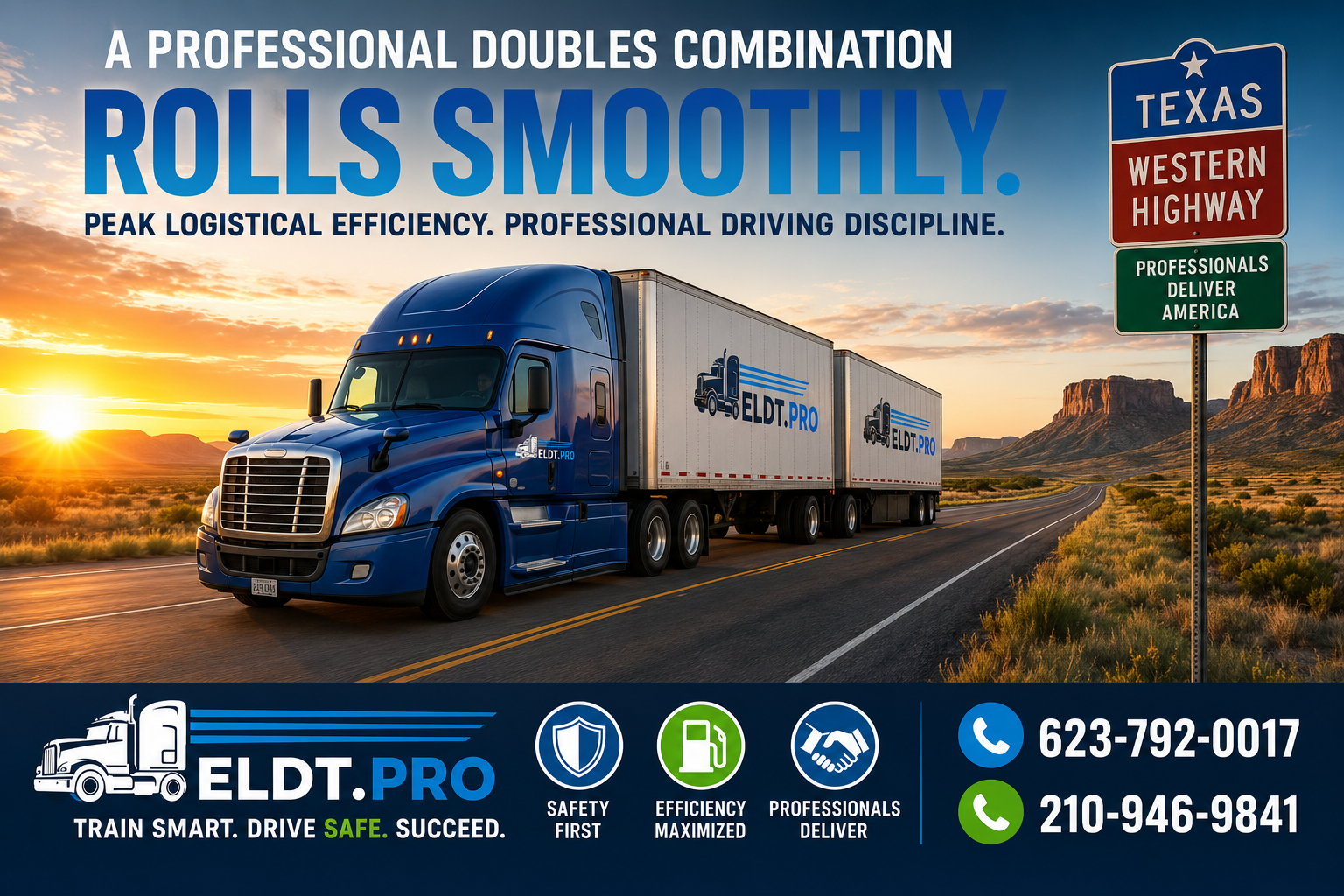 cdl school Texas eldt.pro